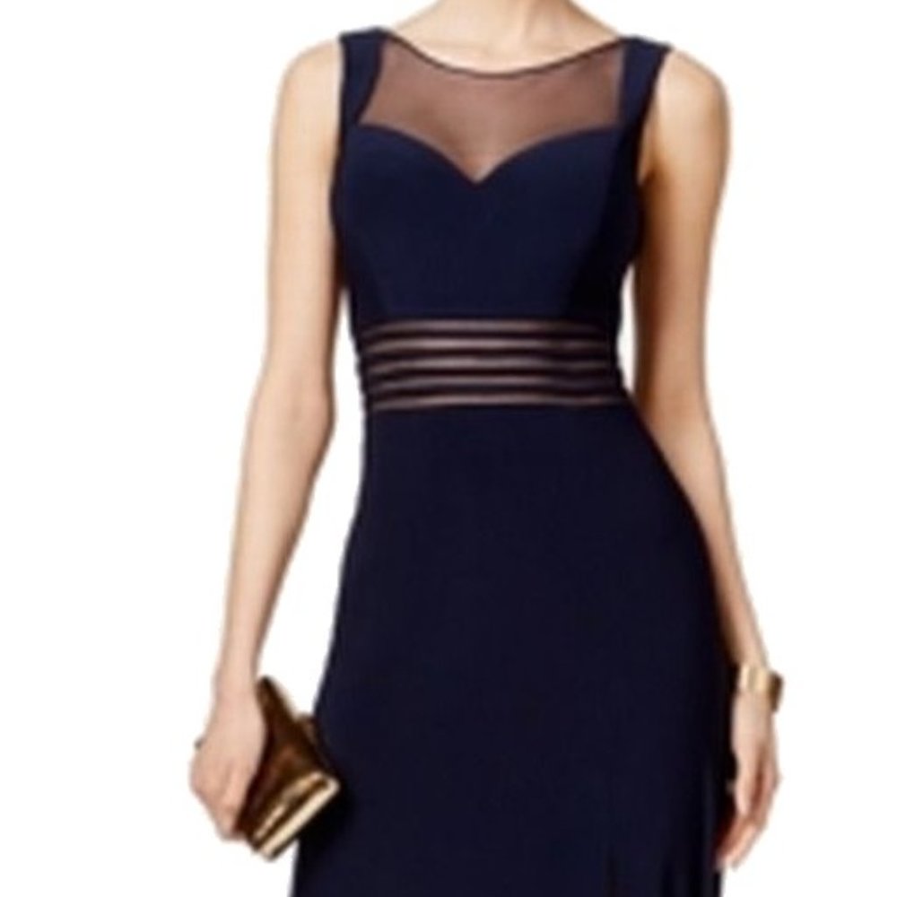 Nightway Navy Blue dress
